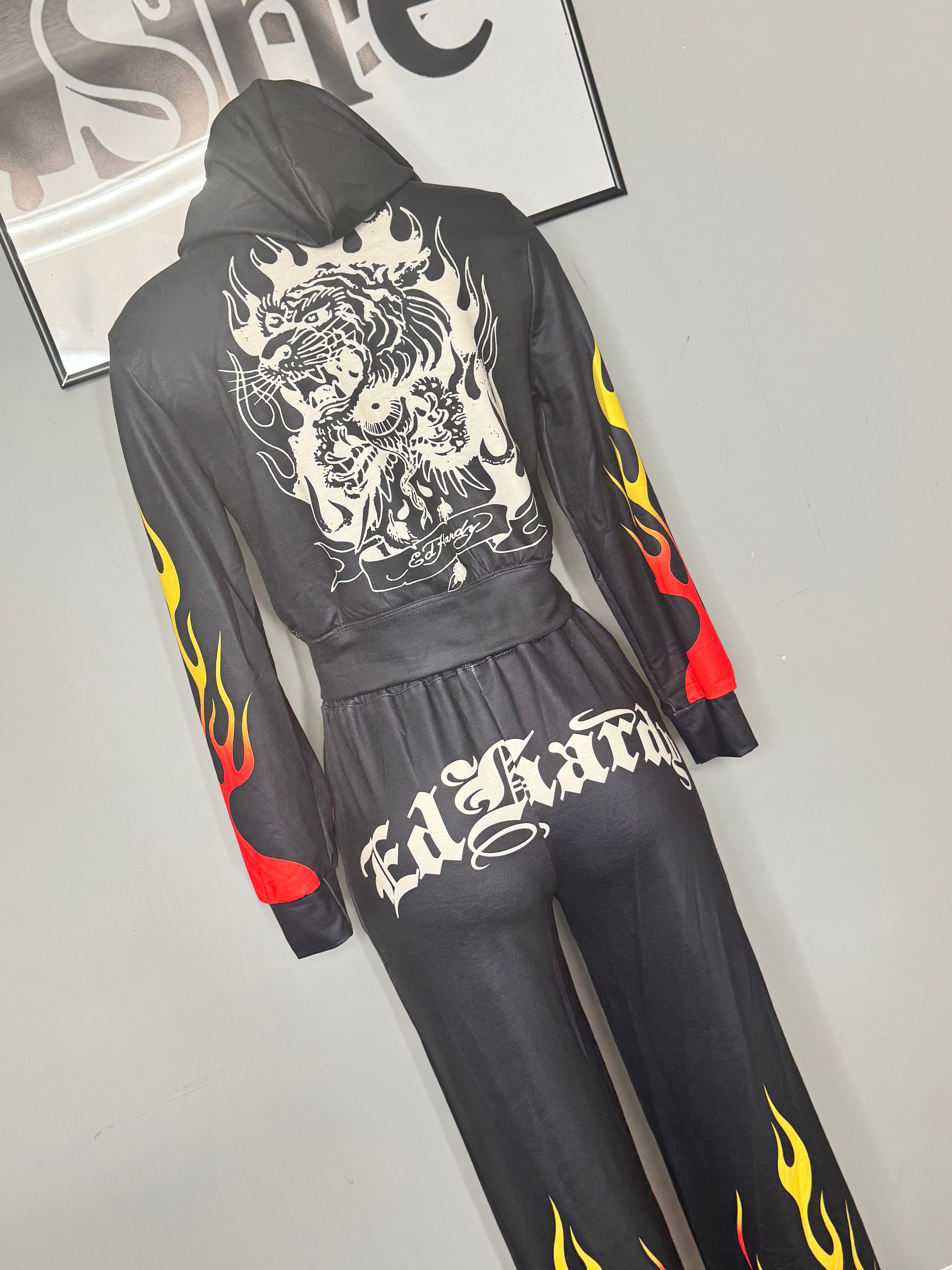 Fire Print Sweatsuit