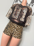 Leopard Jersey Set