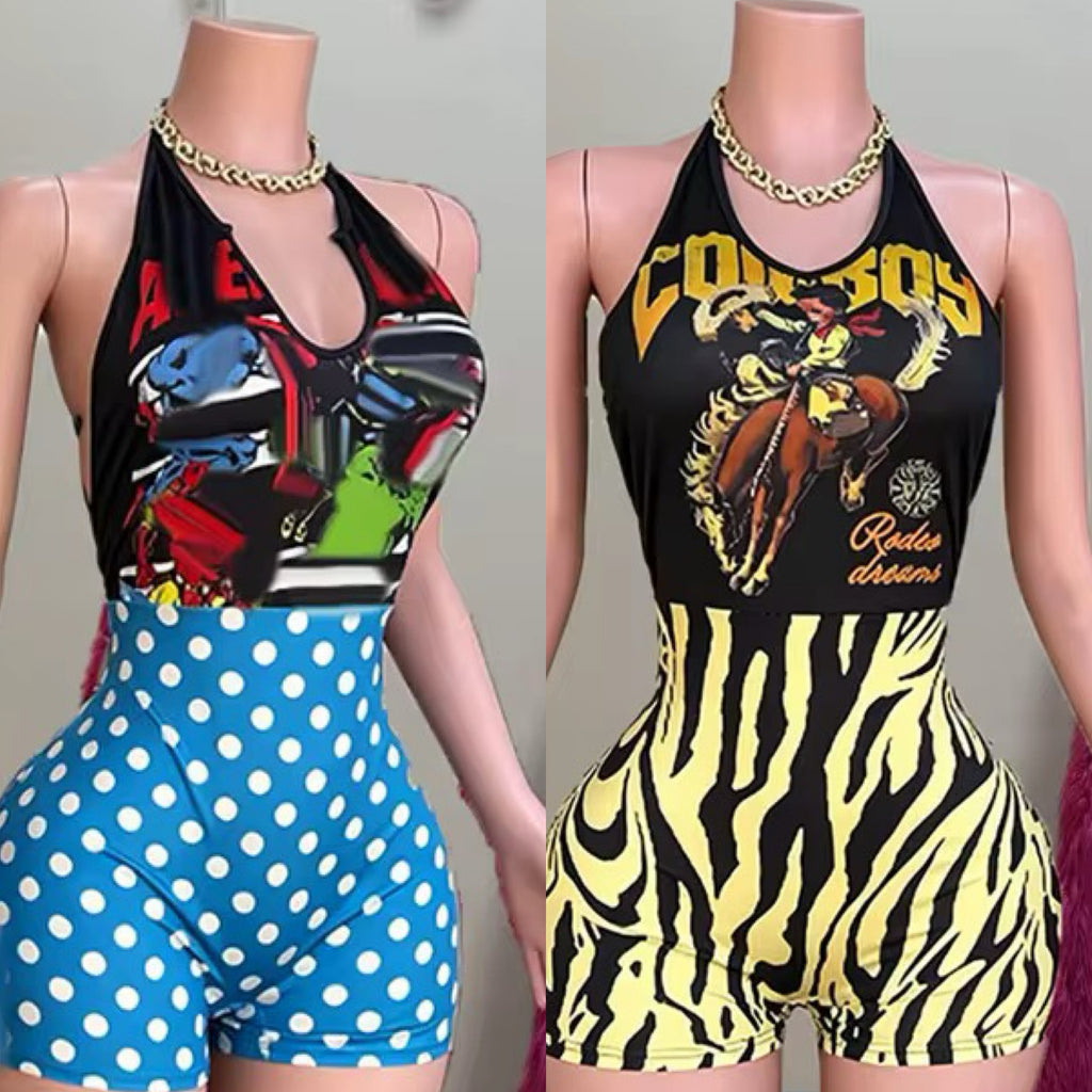 Cartoon Romper